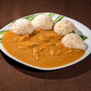 stroganov z kuracieho mäsa